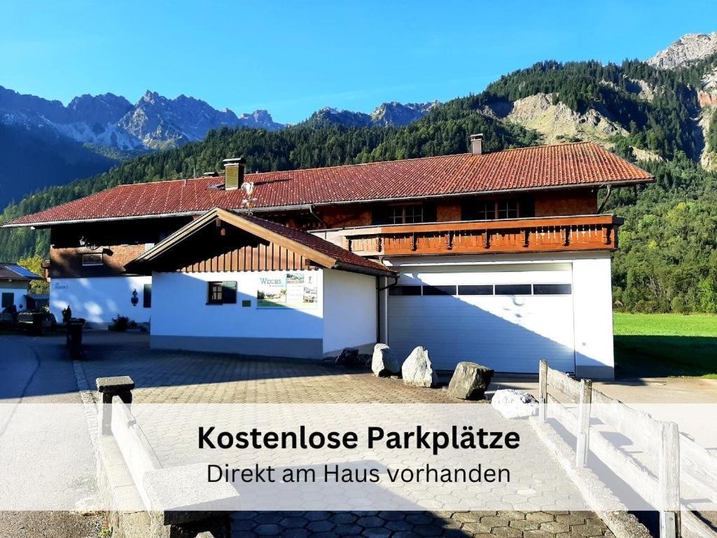 Ferienwohnung Haus Angelika Bad Hindelang Exterior foto
